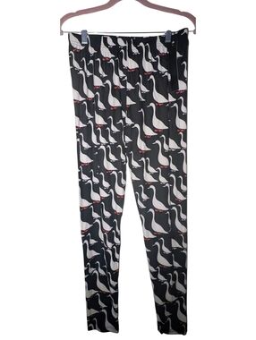 Leggings Depot Plus Size One Size Goose Duck Print Leggings Buttery Soft